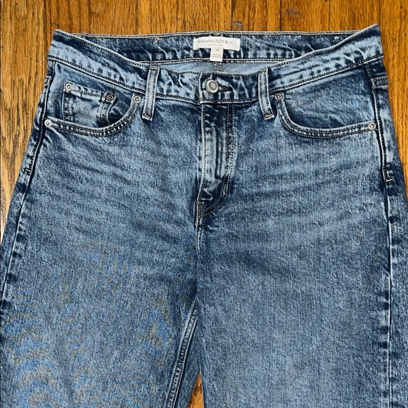 Banana Republic 90’s Relaxed Medium Light Blue Jeans Size 26 - Picture 3 of 12